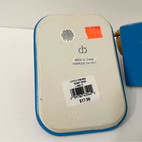 Little Friends Teddy Bear Bathroom Accessories Soap Dish Tumbler Liquid Soap - Picture 10 of 15